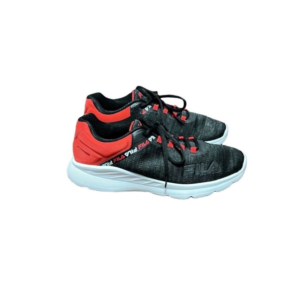 FILA Black & Red Sneakers Size 10